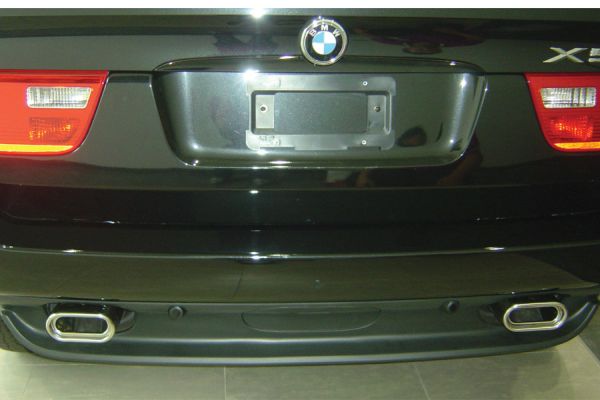 Bmw x5 tail pipes #6