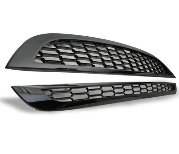 Bmw Mini R50 R52 R53 01 06 Piano Black Bonnet Bumper Mesh