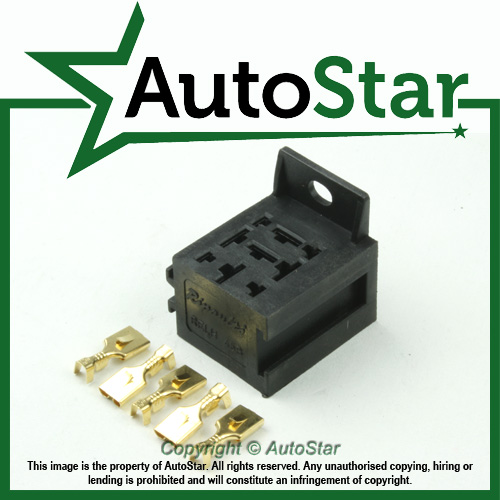 Relay Base Holder Socket For 4/5 PIN & Flasher Relays eBay