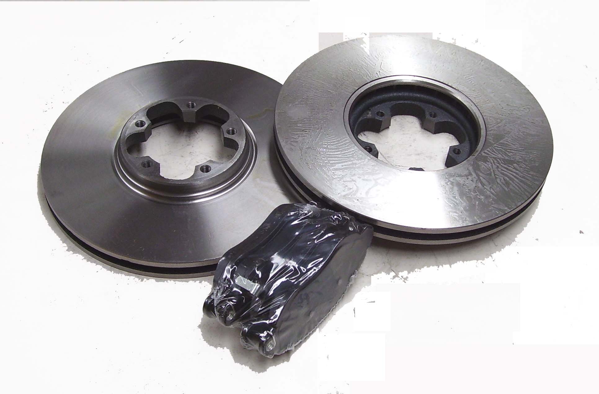 FORD TRANSIT VAN Front Brake Discs and Brake Pads RWD 20002006 Rear