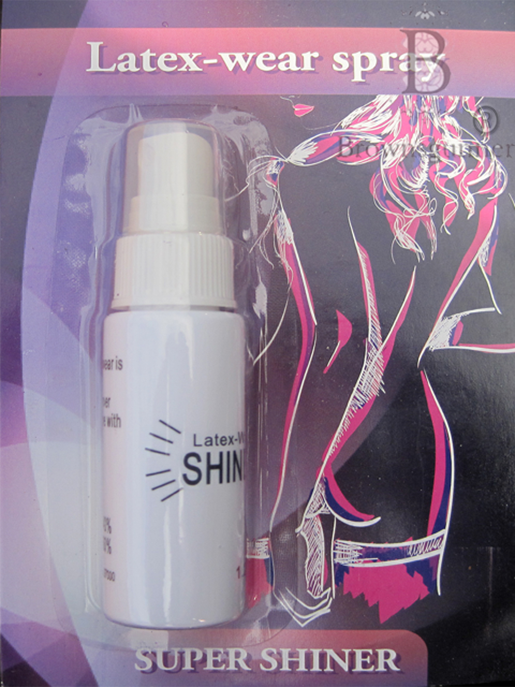 Latex Clothing Care Spray Super Shine Spray Latex Super Shine Latex