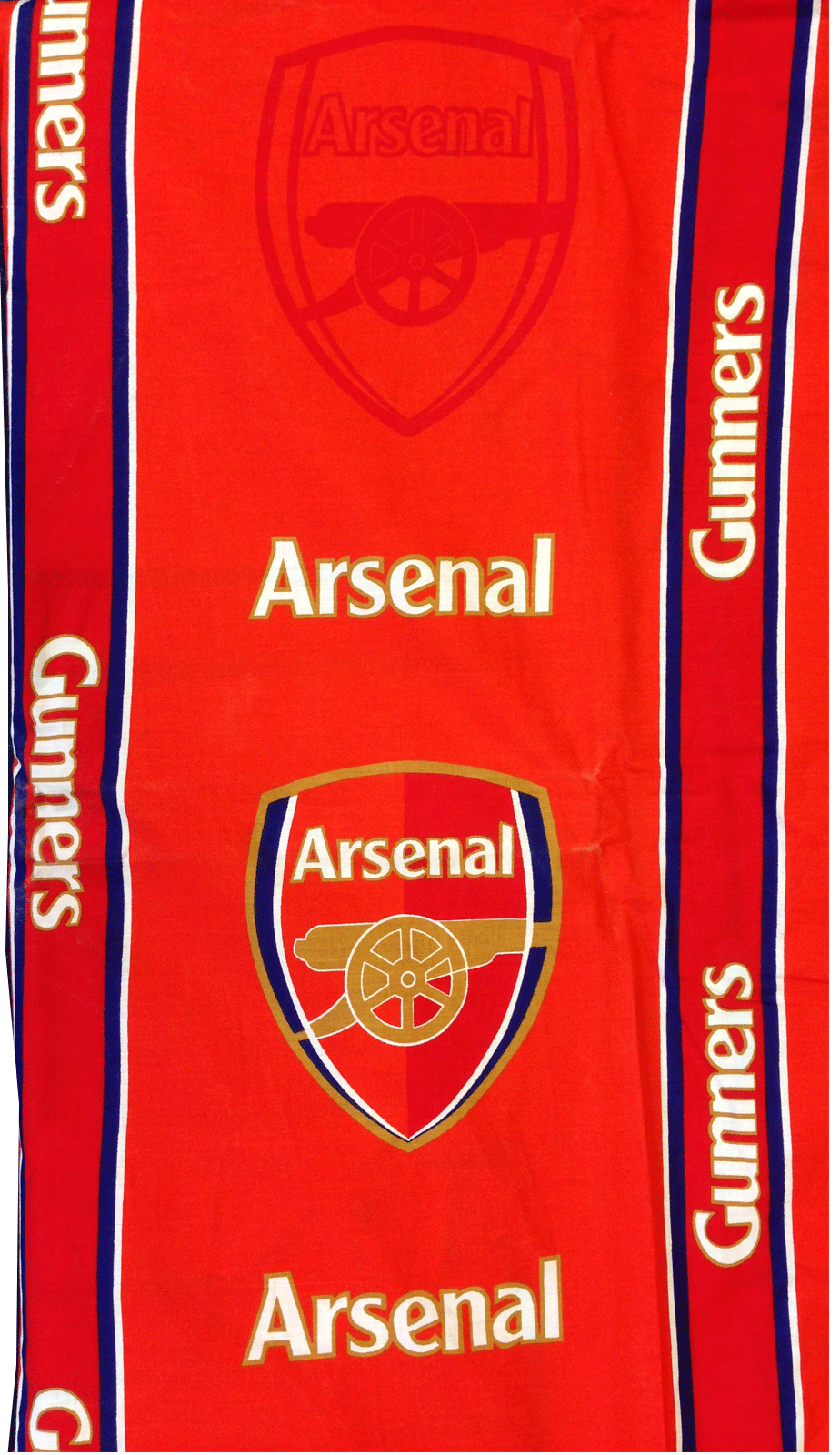 OFFICIAL ARSENAL FC FOOTBALL CLUB SINGLE DUVET QUILT COVER