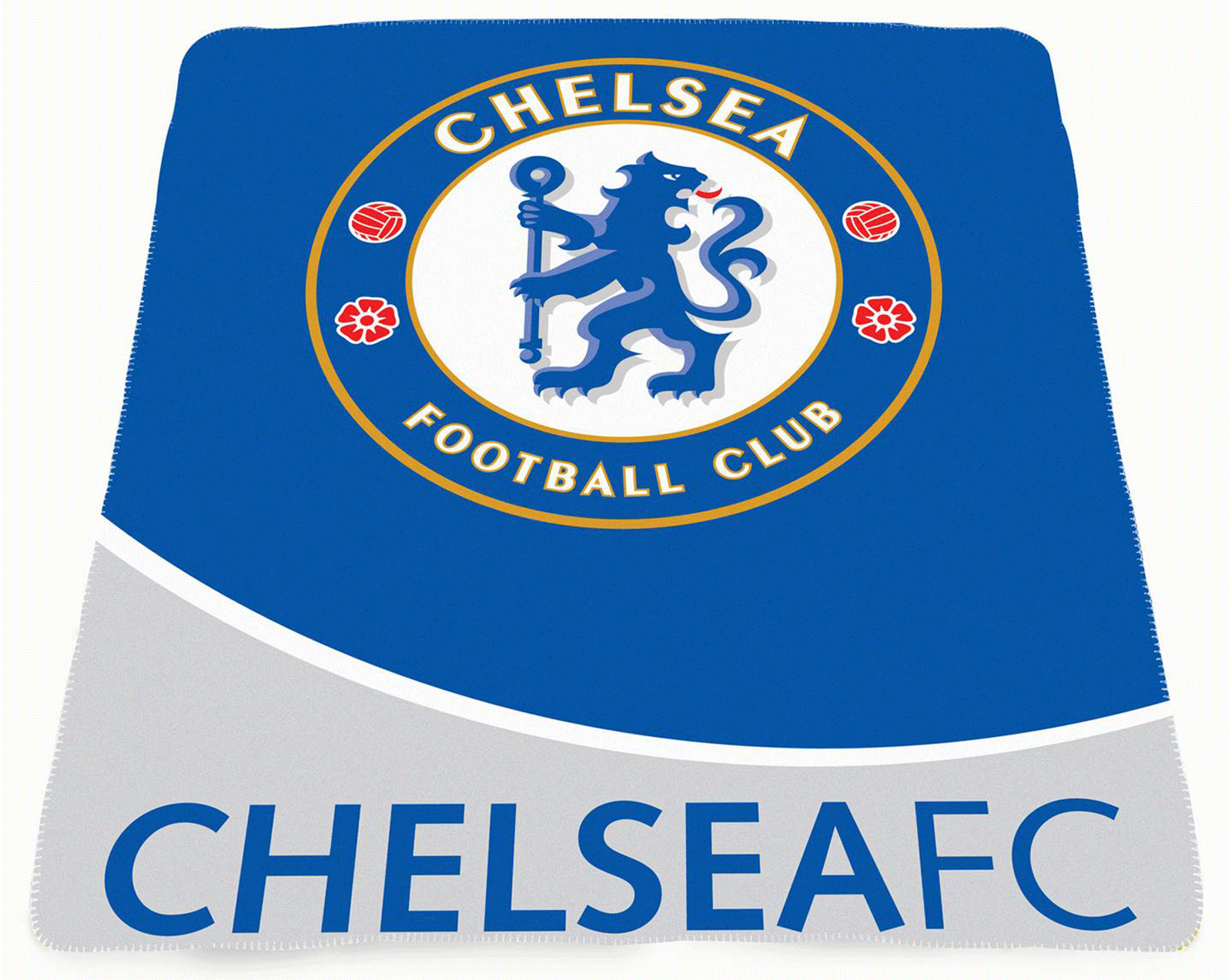 OFFICIAL CHELSEA FC FOOTBALL CLUB FLEECE BLANKET SOFT WARM SNUGGLE WRAP