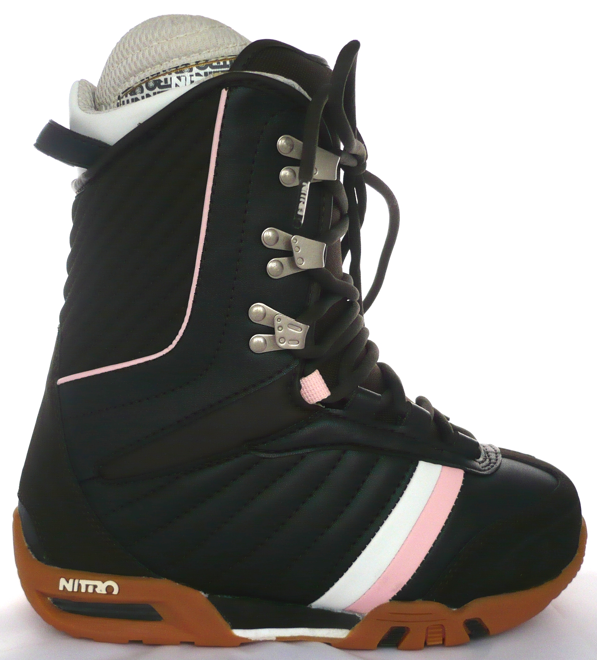 NITRO RIVAL WOMANS LADIES SNOWBOARD BOOTS BROWN PETAL UK SIZE 6 BOOT