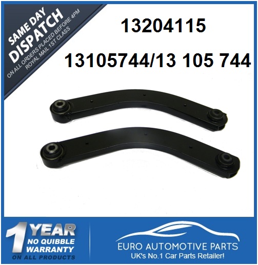 For Vauxhall Vectra C 20022008 Rear Suspension Upper Trailling Arms, Bushes x2