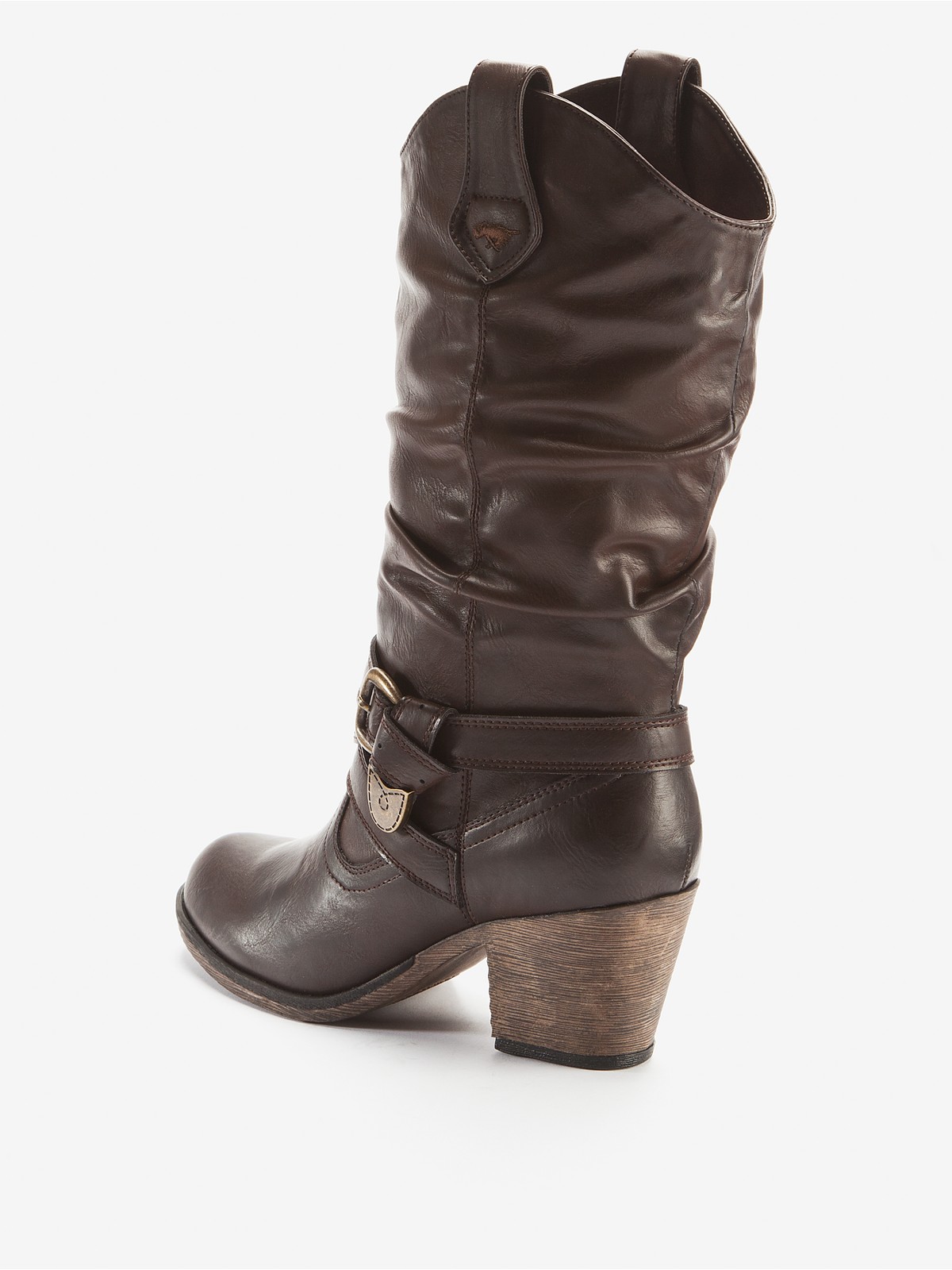 WOMENS ROCKET DOG SIDESTEP COWBOY WESTERN RIDING BOOTS BROWN 4 8 eBay