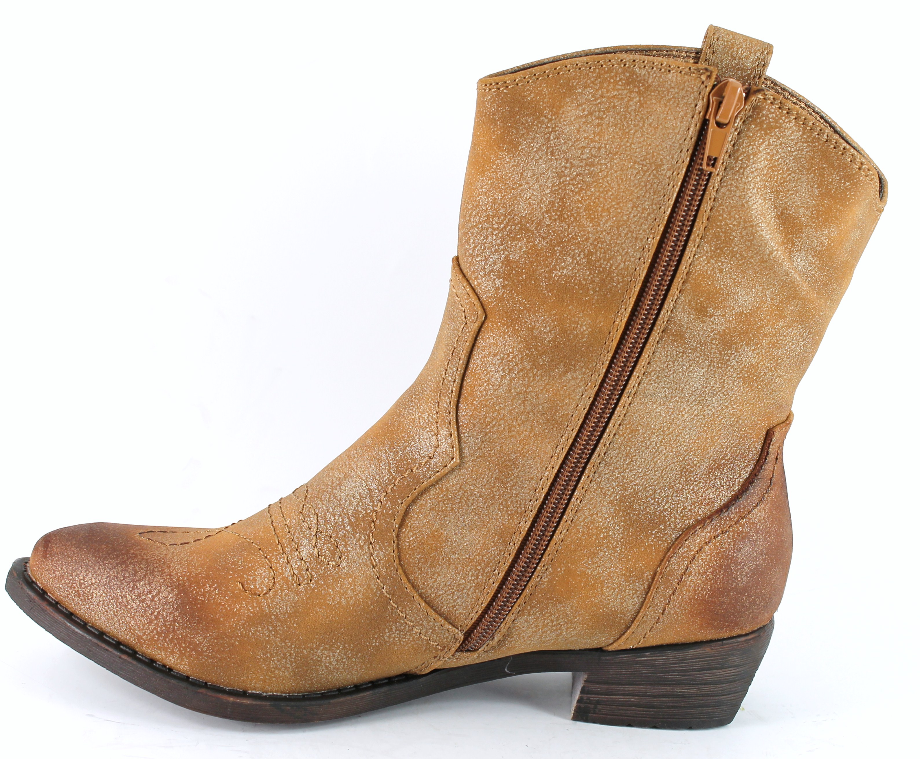 ankle height cowboy boots