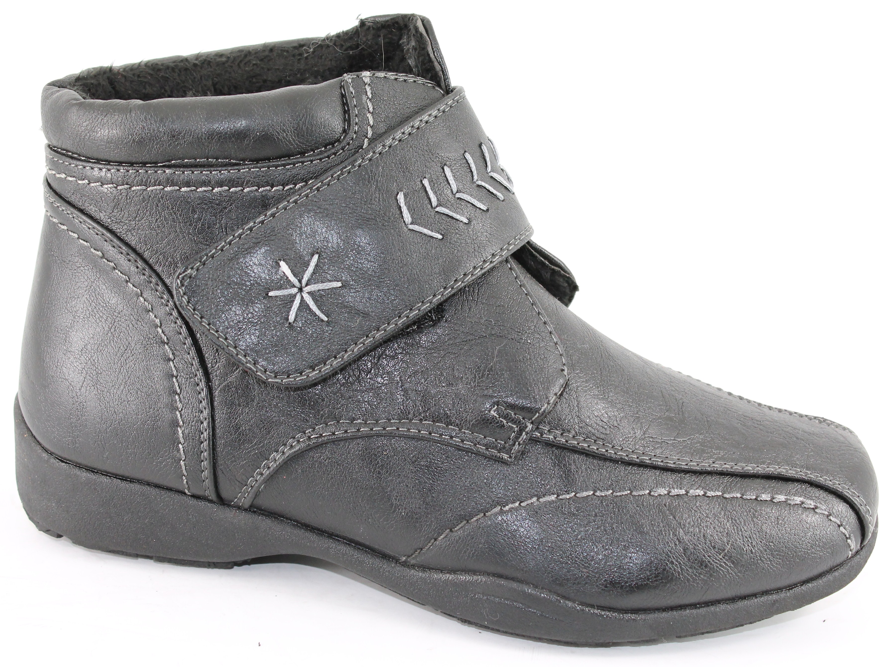 extra wide fur lined boots