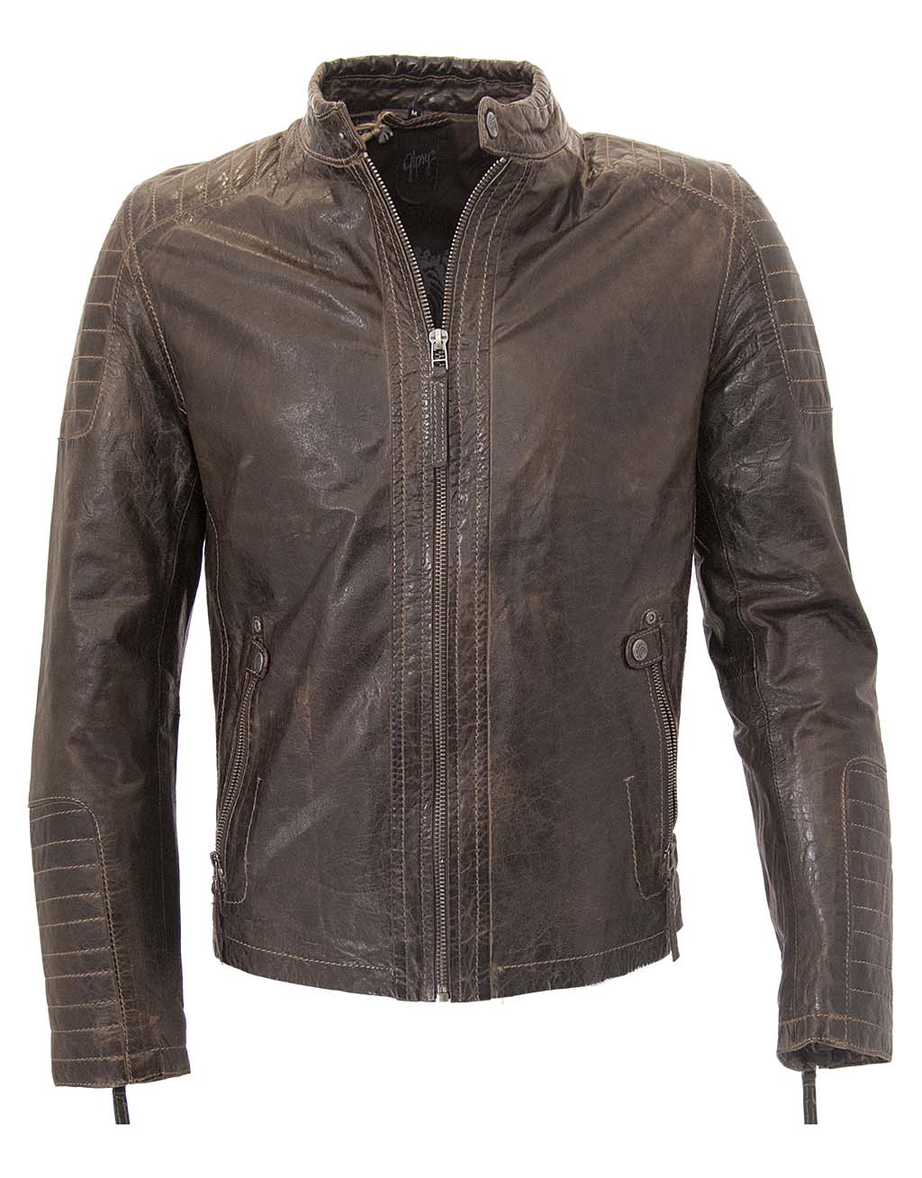 Gipsy leather jacket mens clearance