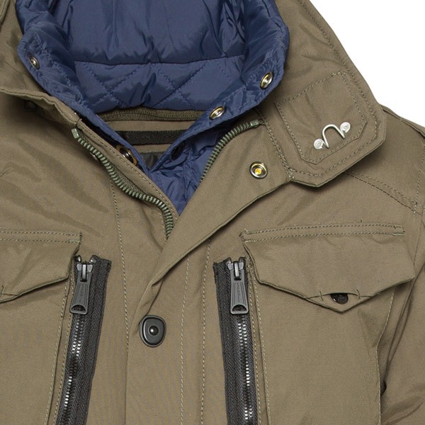 Schott Field Jacket Parka Khaki BNWT 100 Authentic by Schott eBay