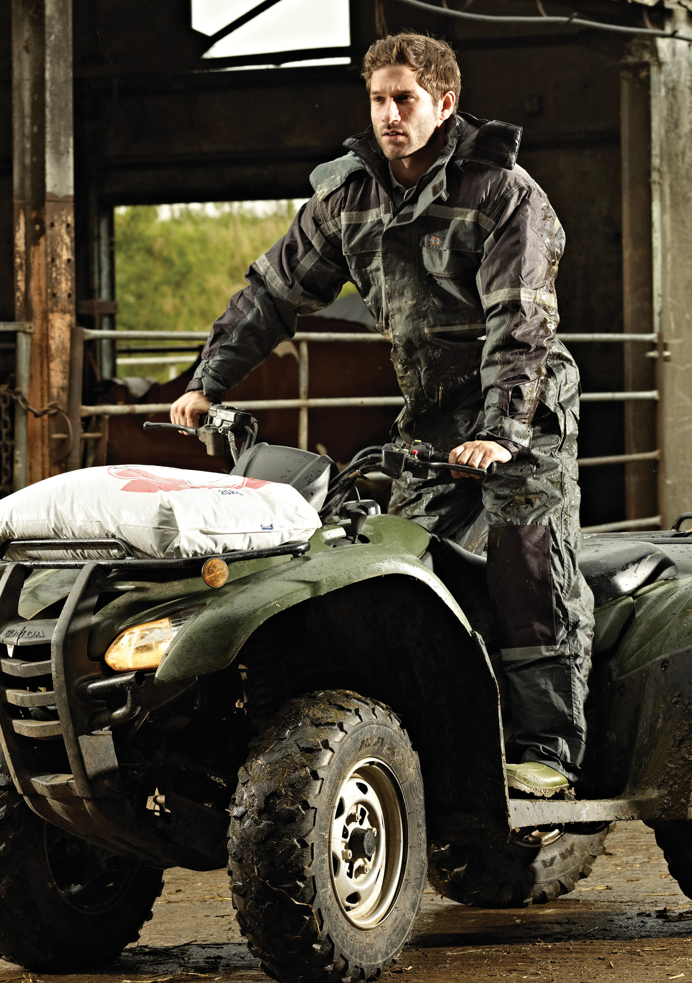 Dickies Padded Coveralls Waterproof Overalls Outer Layer Quilted lining