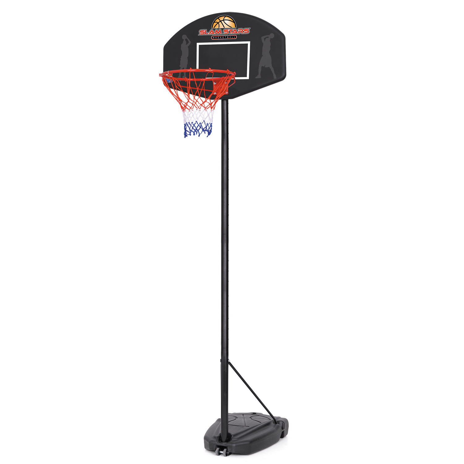 BasketBall Hoop & Stand Set Slam Stars 118cm260cm Outdoor Fun Free