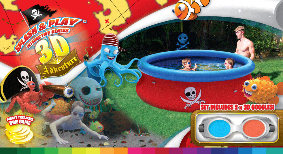 bestway splash and play family pool