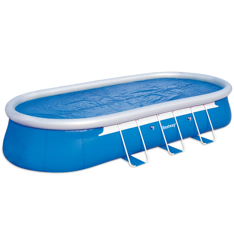 paddling pool with heater and cover