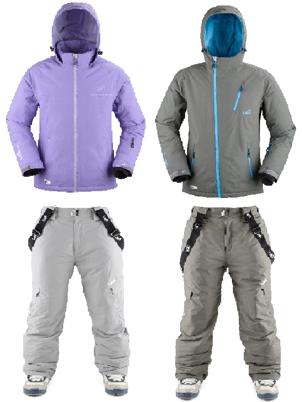 Ladies Urban Beach Winter Waterproof Ski Snowboard Jackets and