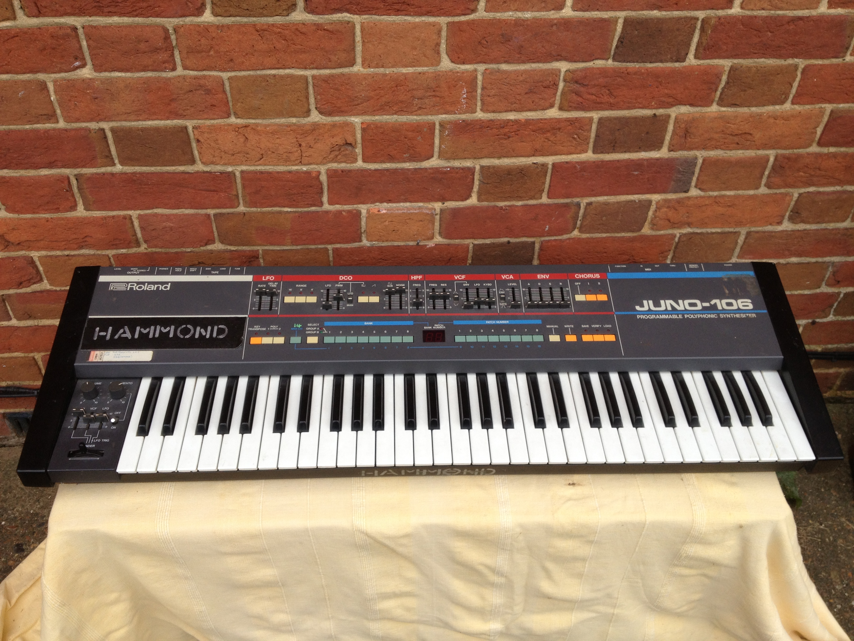 Roland Juno 106 Vintage Analog Keyboard eBay