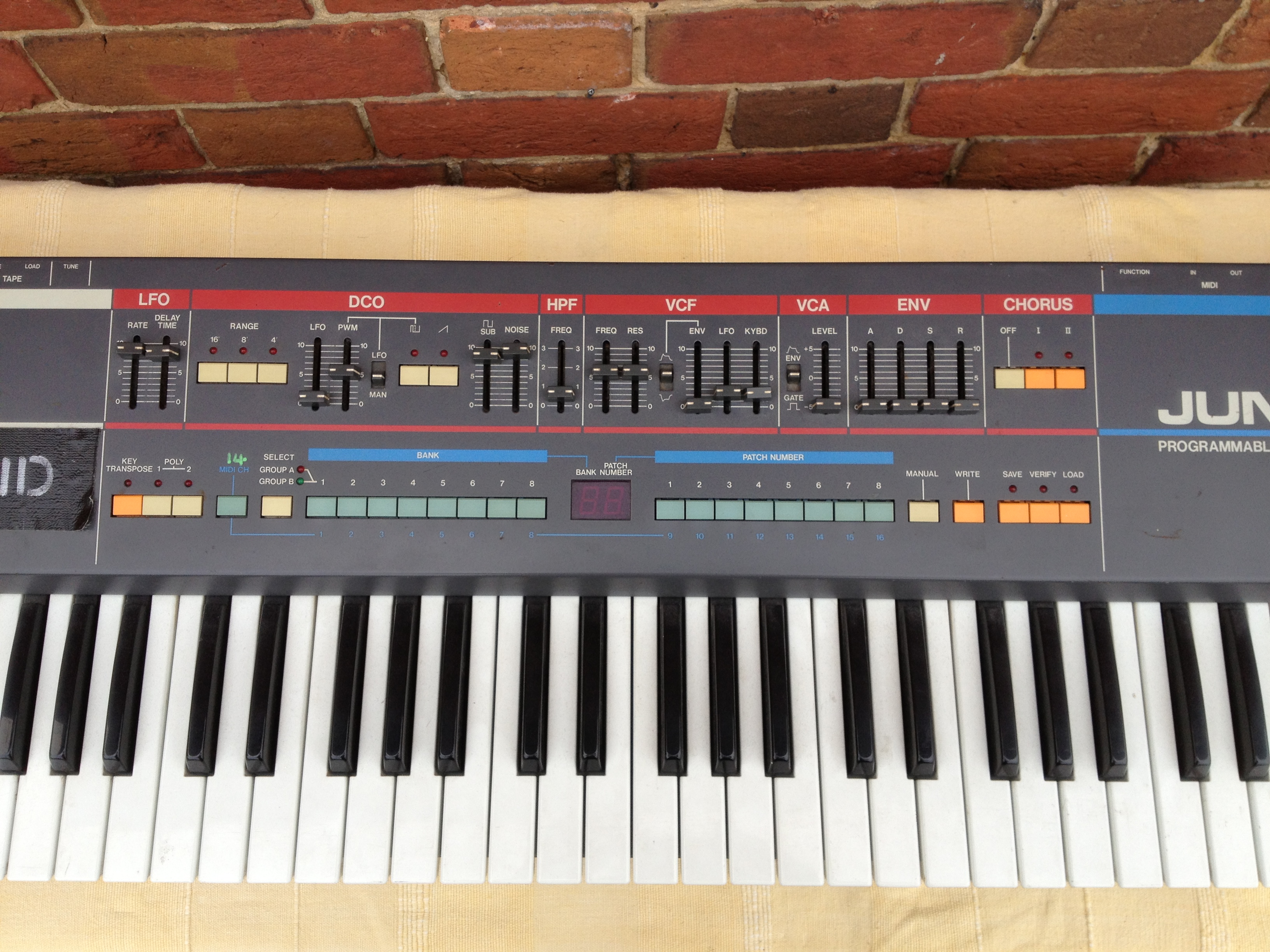Roland Juno 106 Vintage Analog Keyboard eBay