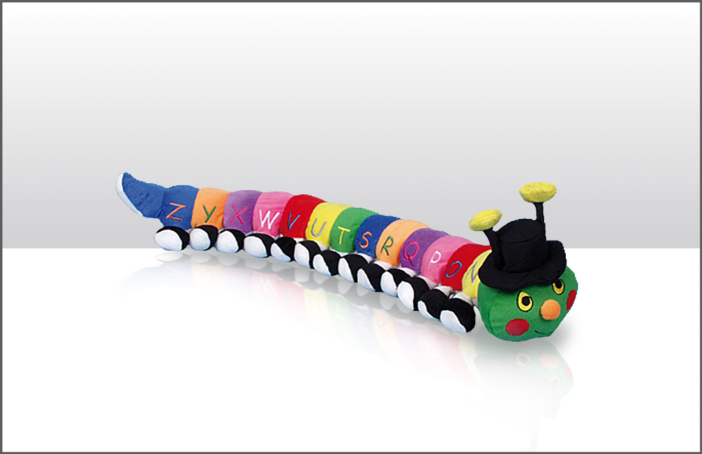 caterpillar cuddly toy