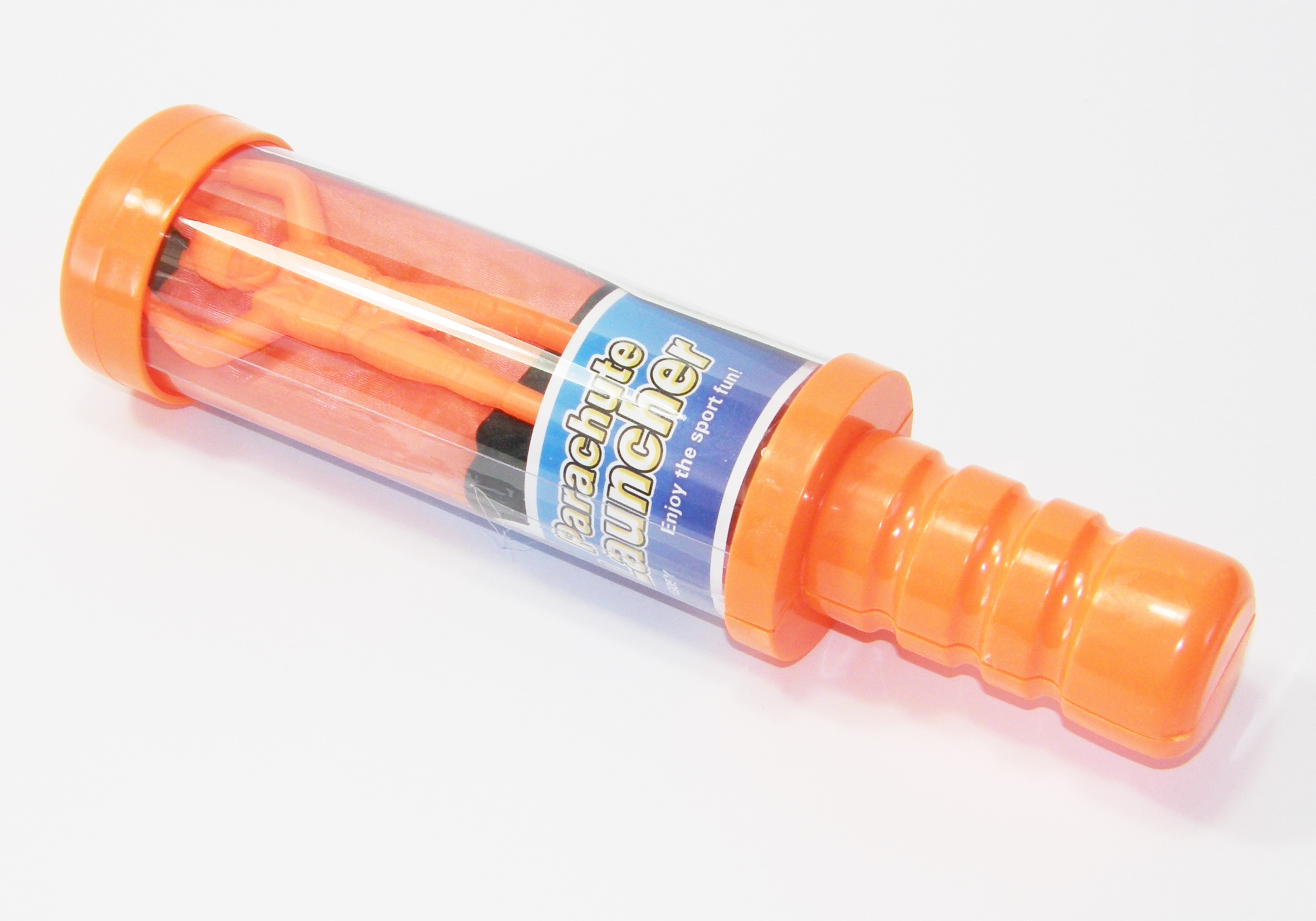 NEW Parachute Launcher Toy Pocket Money Stocking Filler Party Holiday