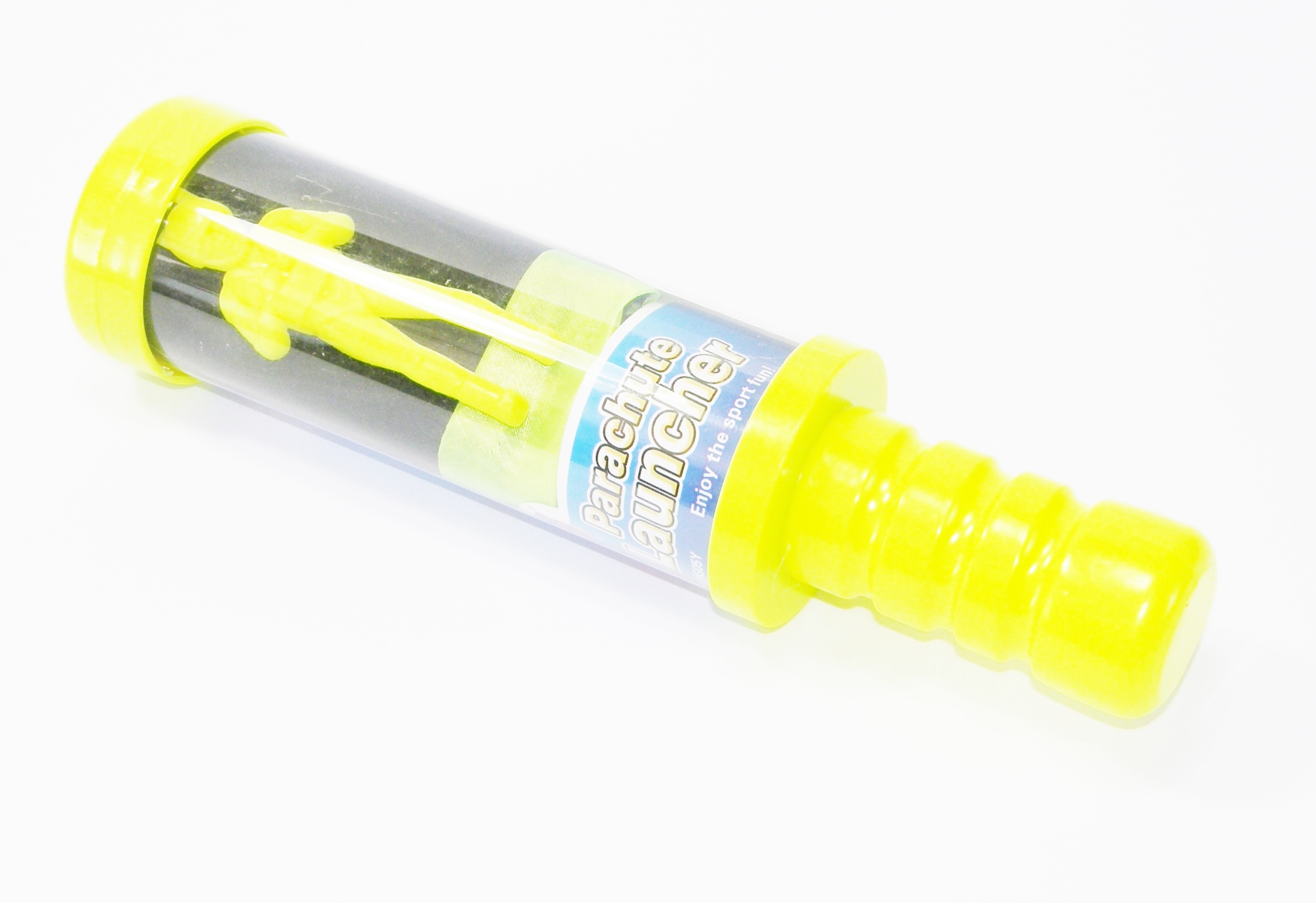 NEW Parachute Launcher Toy Pocket Money Stocking Filler Party Holiday