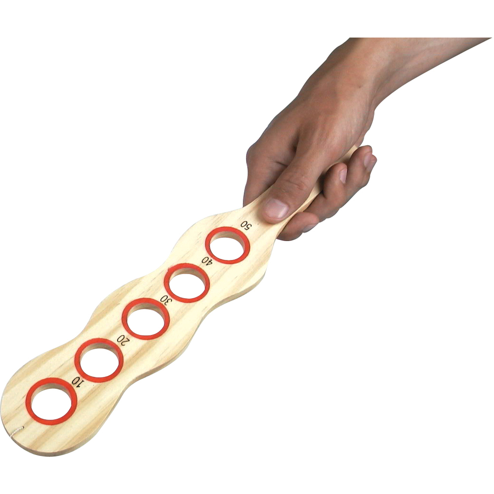NEW Traditional Style Wooden Paddle Ball Game HOURS OF OUTDOOR FAMILY