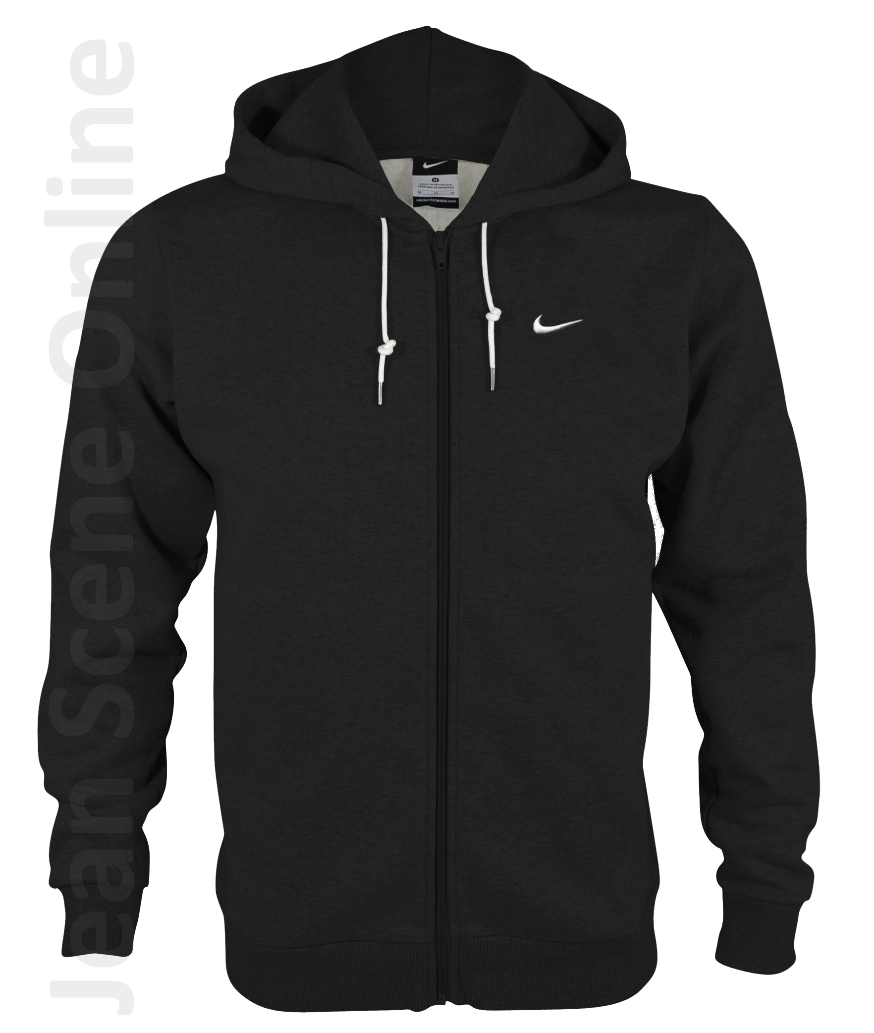 black nike swoosh tracksuit