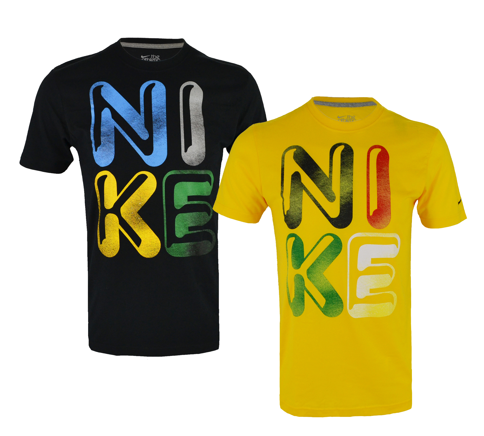 mens nike yellow shirt