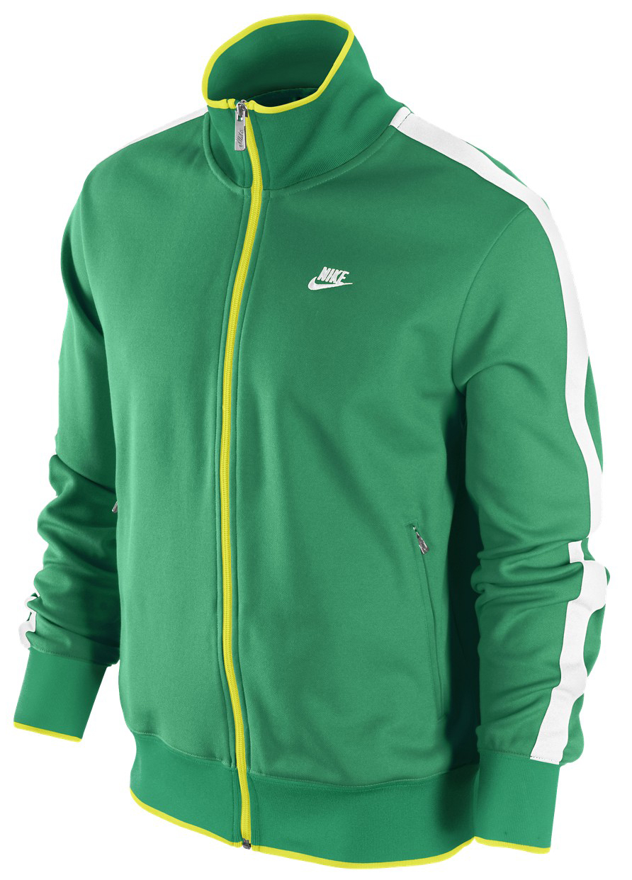womens green nike tracksuit