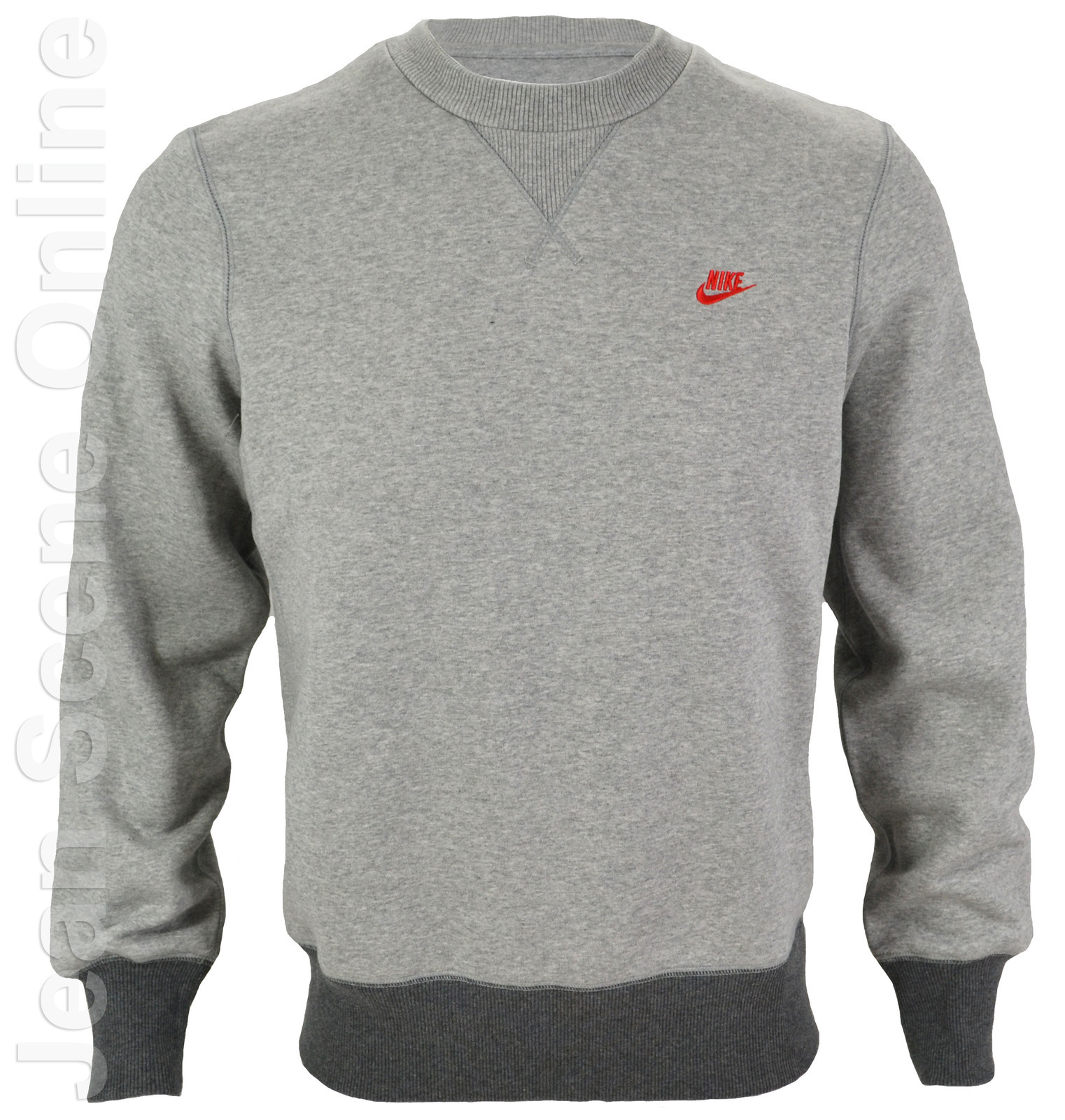 Mens nike jumper grey Clearance