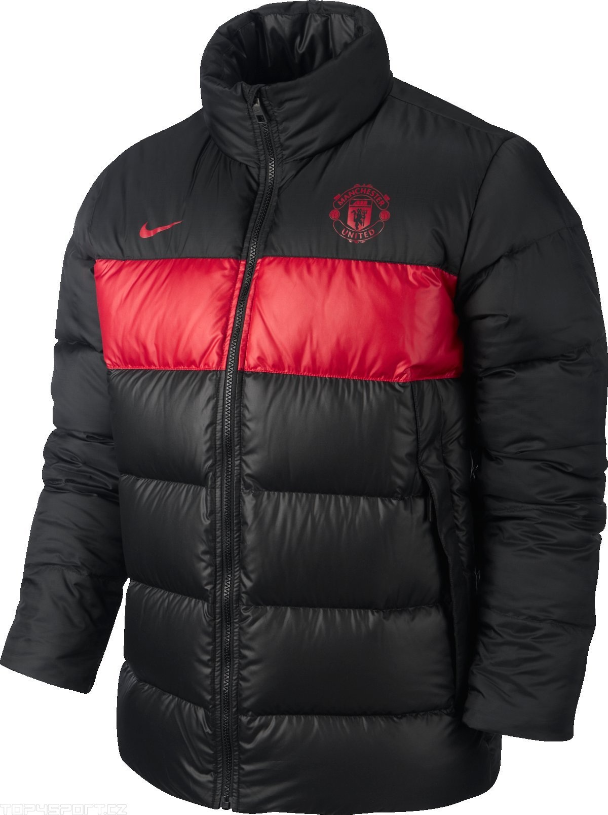 New Nike Manchester United Padded Down Jacket Winter Puffer Coat Black