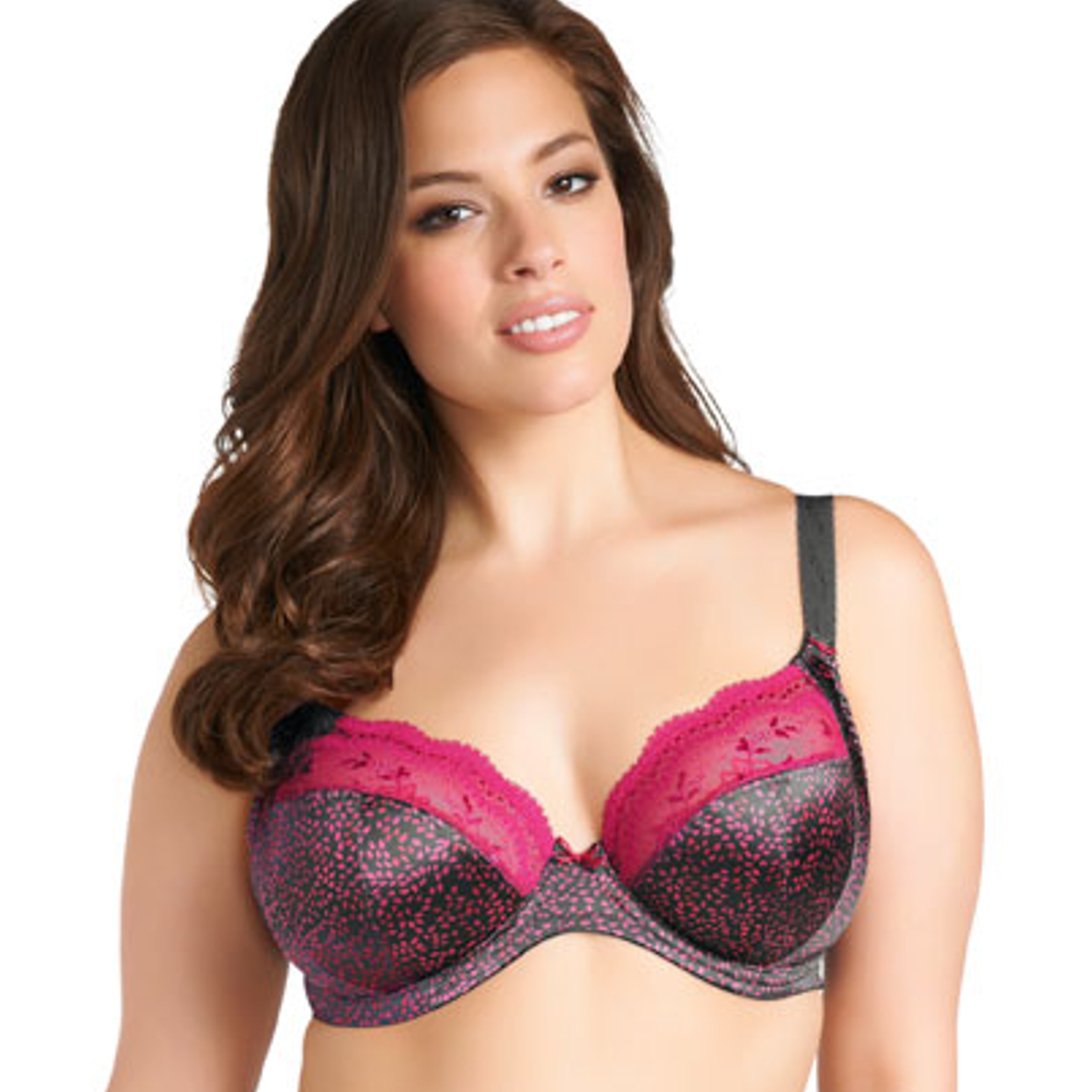 Elomi Jocelyn Plunge Bra In Charcoal Plus Size Lingerie Sizes 34 44 DD elomi-jocelyn-plunge-bra-in-charcoal-plus-size-lingerie-sizes-34-44-dd