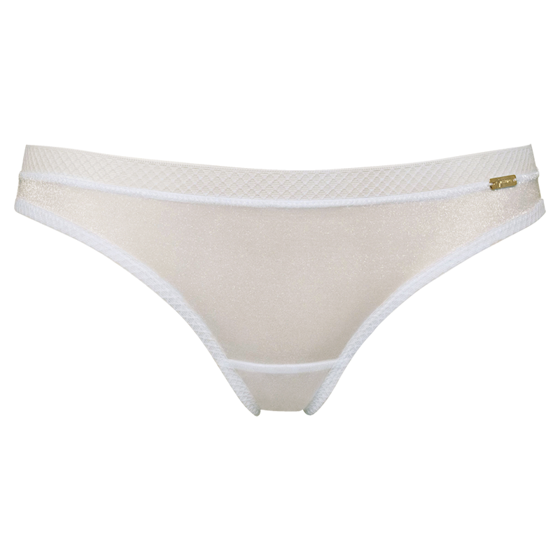 NEW Gossard Glossies Sheer Nude Thong in Sizes XS/S/M/L/XL 