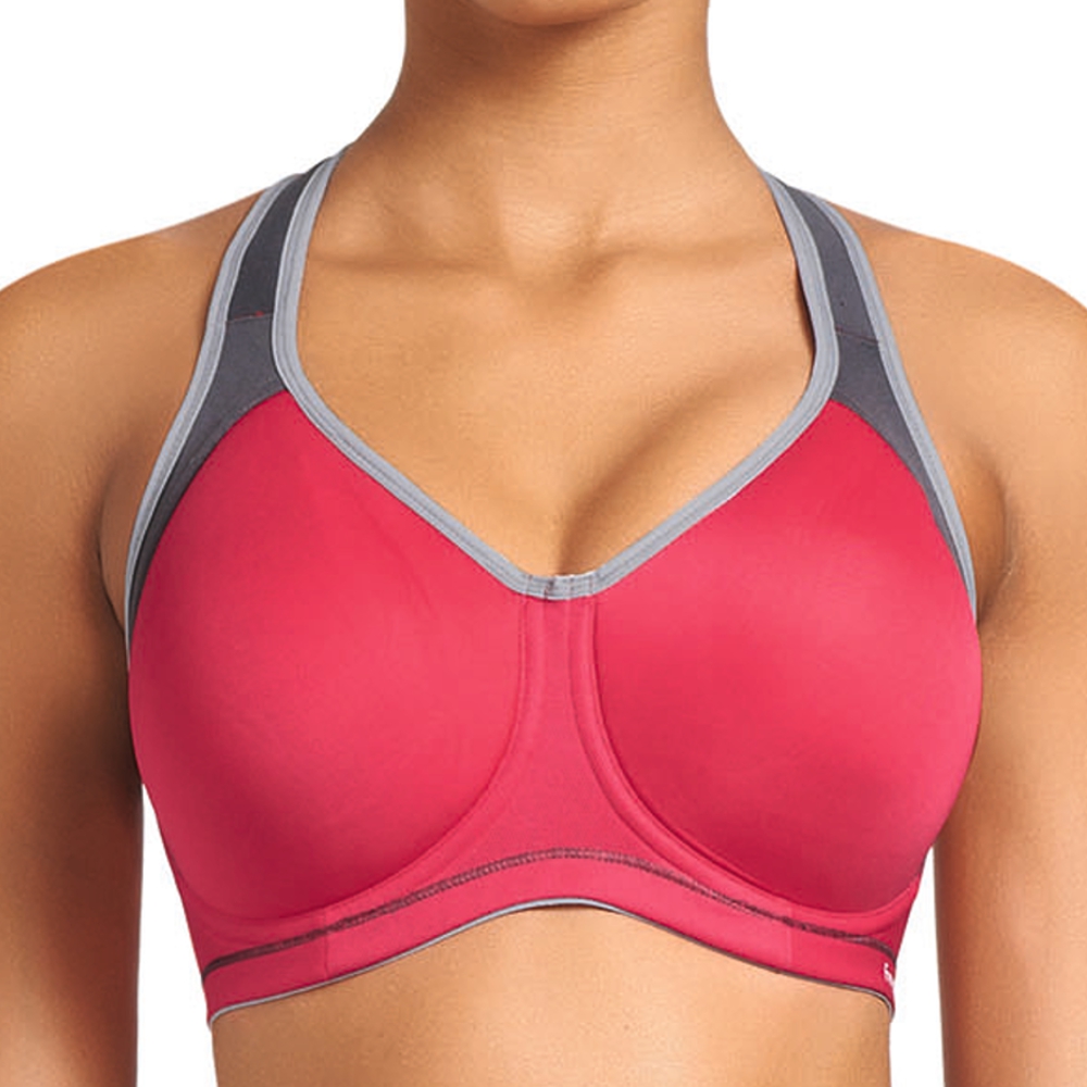 Freya Active AA4892 Hot Crimson Moulded Underwired Sports Bra 30 to 38