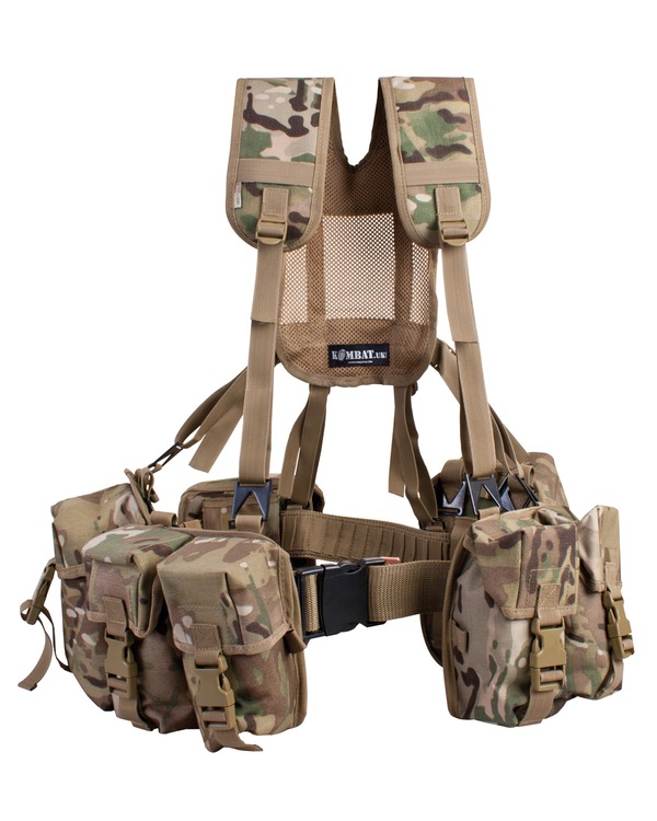 PLCE WEBBING 6 PIECE MULTICAM MTP ISSUE STYLE SET ARMY AFGHAN BRITISH