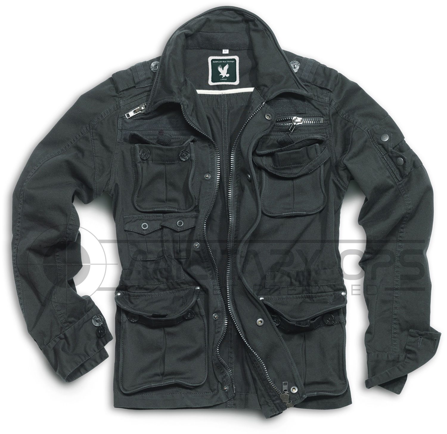 SURPLUS RAW VINTAGE BROOKLYN JACKET M65 STLE COMBAT JACKET ARMY MILITARY | eBay