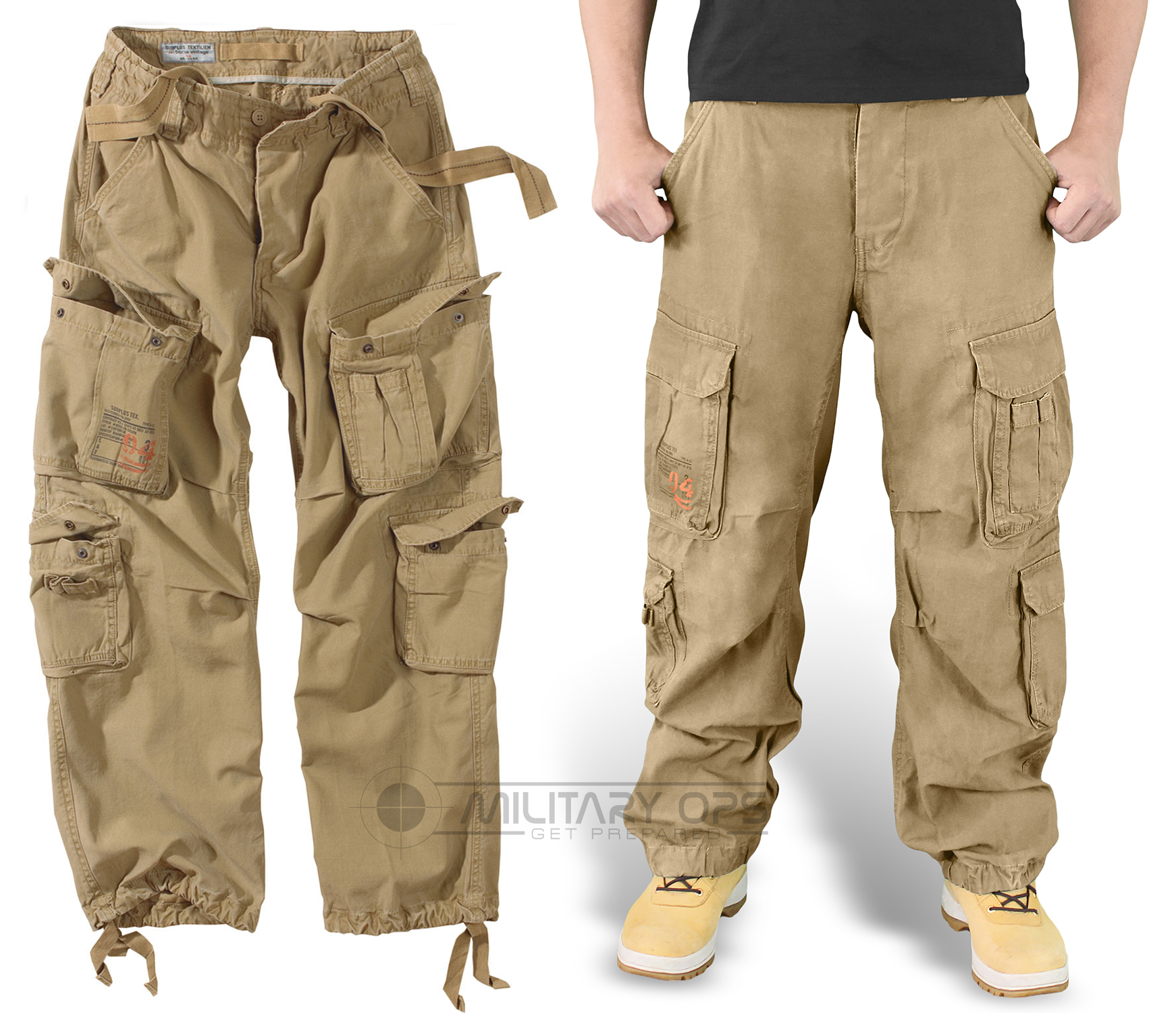 beige combat trousers womens