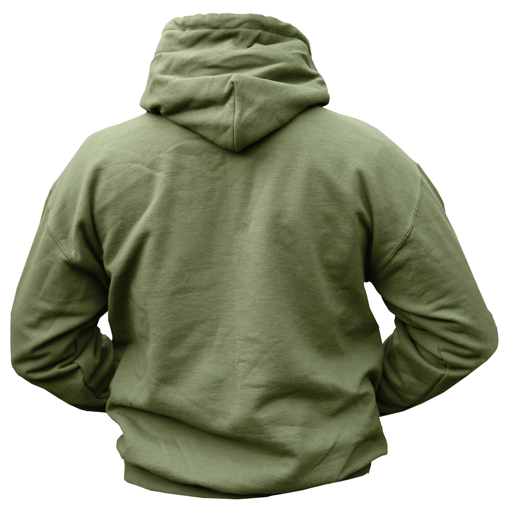 gildan olive green hoodie
