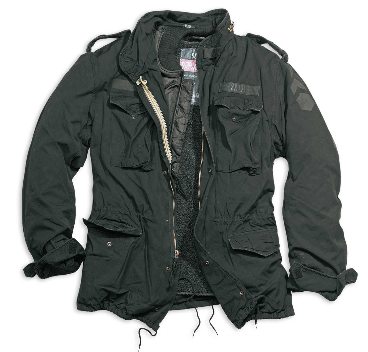 SURPLUS VINTAGE REGIMENT M65 JACKET WASHED CLASSIC PARKA US FIELD LINER COAT eBay
