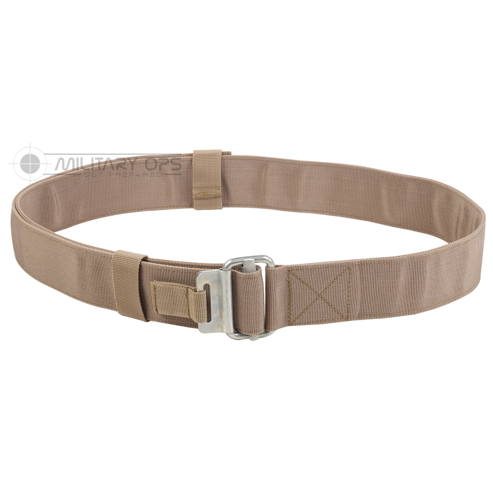 MILITARY ROLL PIN BELT COYOTE AIRBORNE DESERT ARMY WEBBING BRITISH ARMY