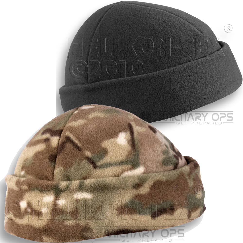 HELIKON ARMY MILITARY TACTICAL BEANIE HAT FIELD CAP WINTER DOCKER CAMO FLEECE