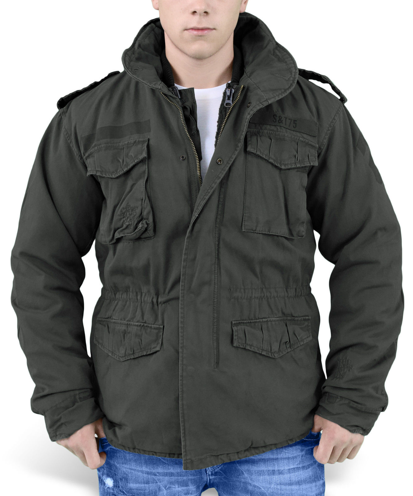 Download M65 Field Jacket Liner Sizing Gif