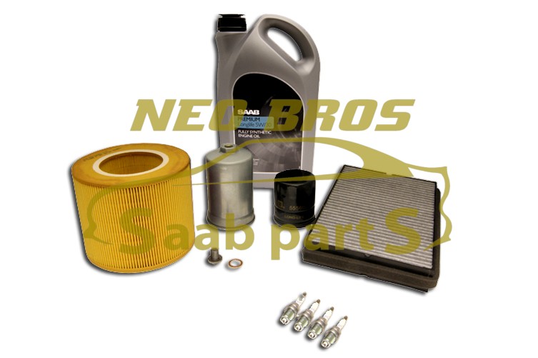 SAAB 95 9905 2.3T B235R AERO FULL SERVICE KIT AIR OIL FUEL CABIN
