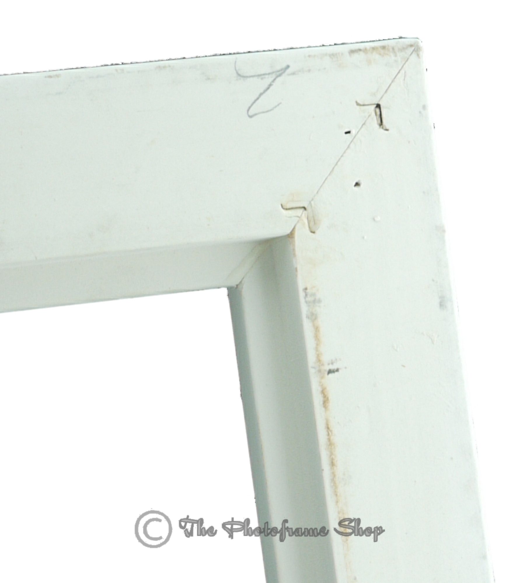 Ornate Vintage Swept Baroque Antique Silver Picture Frame (RIM ONLY