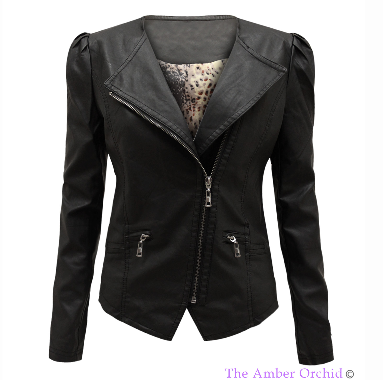 Womens womens fitted leather jacket – Modern fashion jacket photo blog