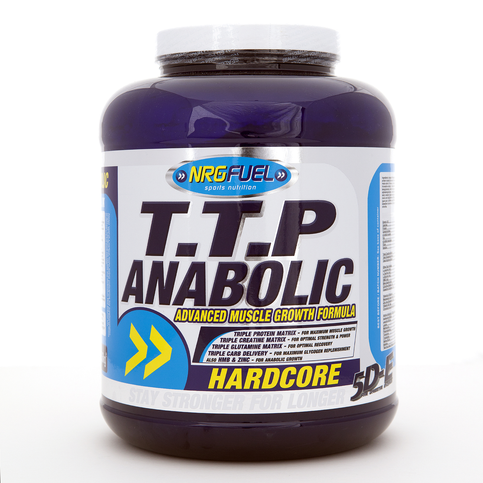 NRG Fuel TTP Anabolic Protein Shake All In One Creatine Glutamine HMB