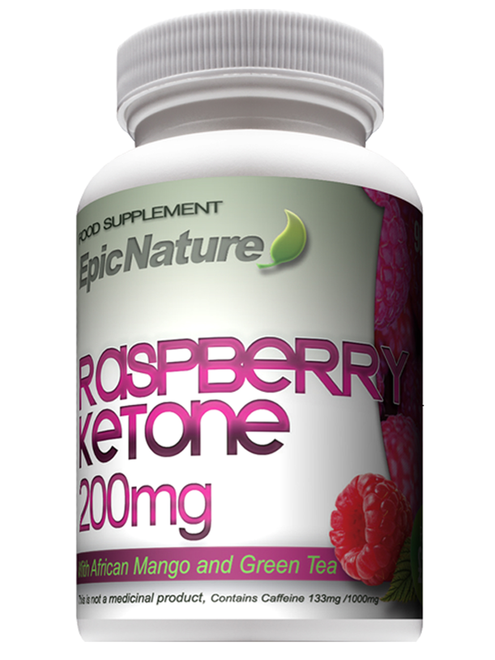 90 RASPBERRY KETONE Plus African Mango, Green Tea Weightloss Slimming
