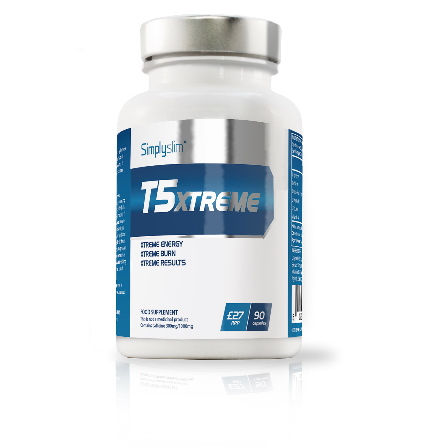 Simply Slim T5 Xtreme Fat Burner T5 Slimming Pills Diet Weight Loss Fat