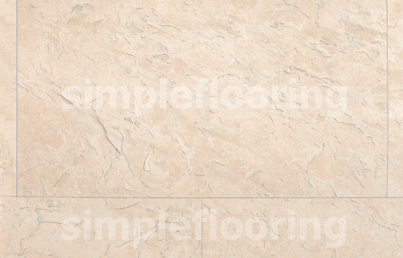 Ultra Thick Vinyl Lino Flooring 4mm. Cream Tile or Grey Long Tile Style