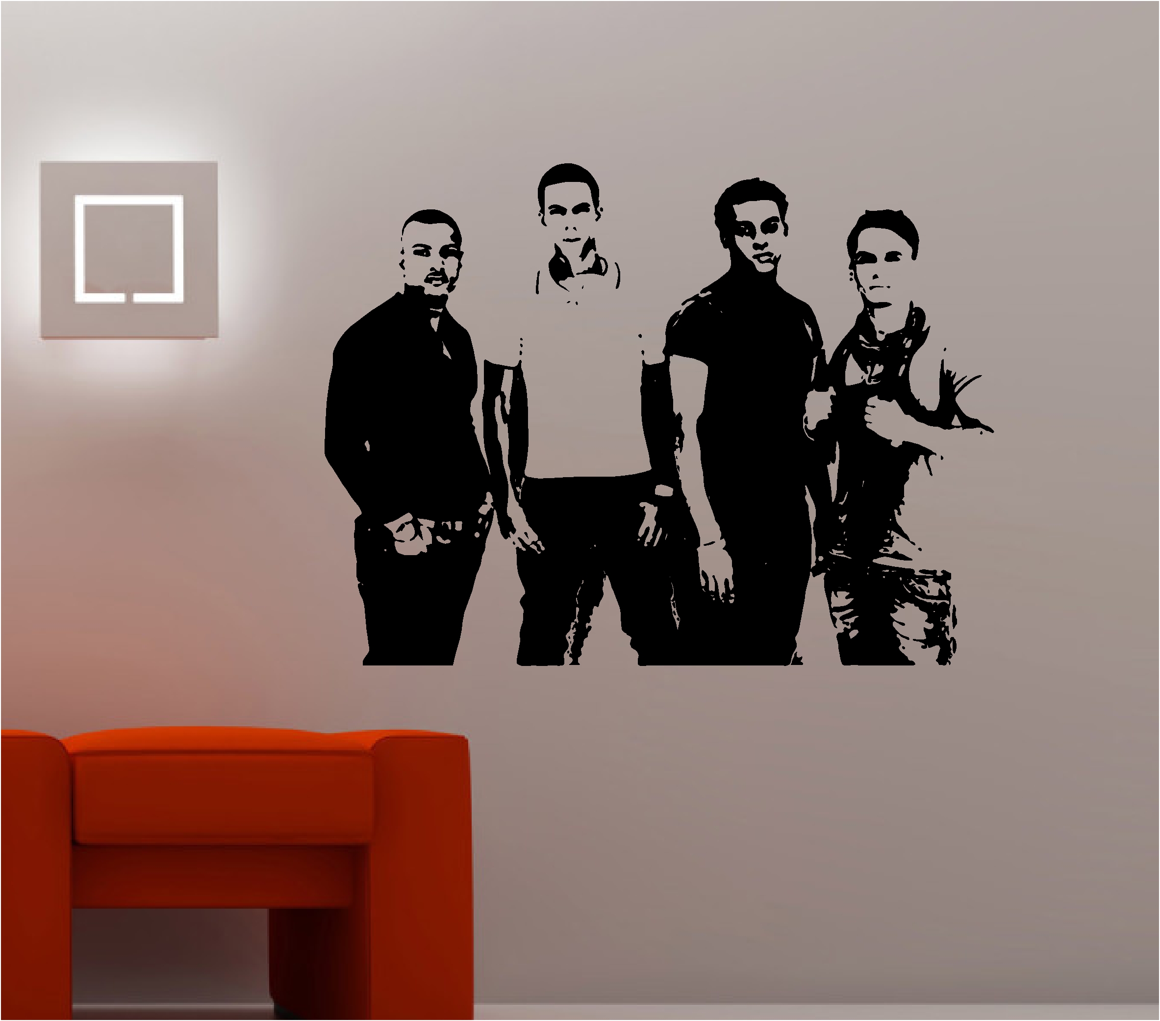 STUNNING JLS BAND IMAGE wall art sticker vinyl LOUNGE BEDROOM KIDS MUSIC eBay