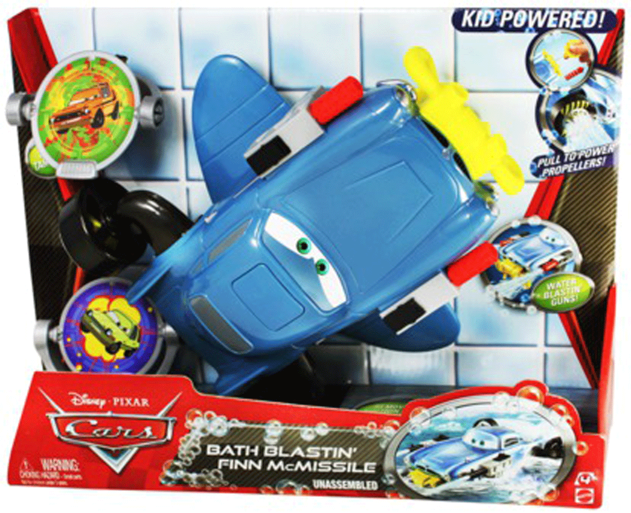 disney store cars bath toys